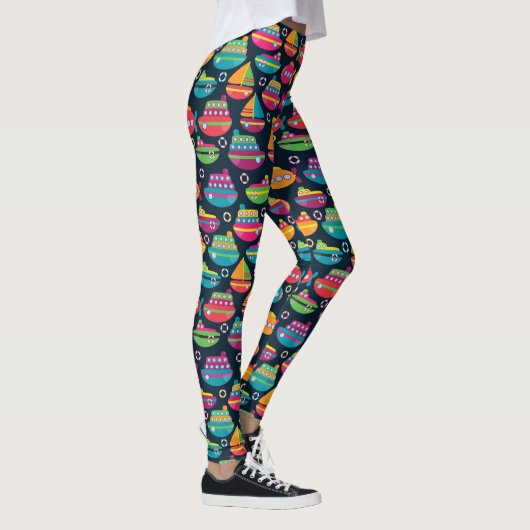 Verkehrsmuster Leggings (Rechts)