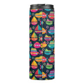 Verkehrsmuster Thermosbecher (Rückseite)