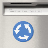 Verkehrsnetz - Signage Magnet (In Situ (Geschirrspüler))