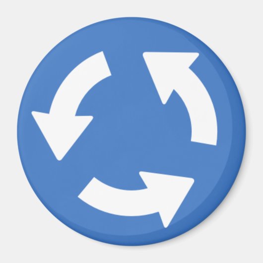 Verkehrsnetz - Signage Magnet (Vorne)