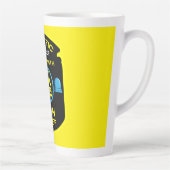 Verkehrspolizei Funny Gift Milchtasse (Rechts)