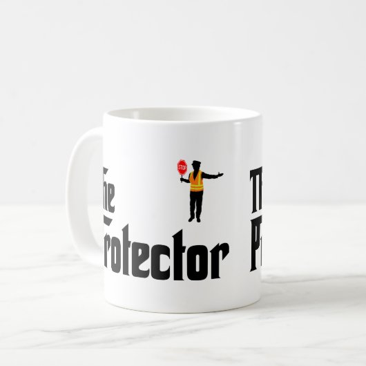 Verkehrspolizei Kaffeetasse (Vorderseite Links)