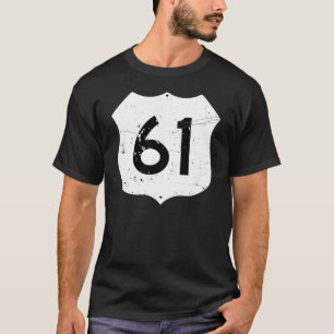 Verkehrsschild des Weg-61 T-Shirt
