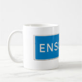 Verkehrsschild Enschede Kaffeetasse (Links)