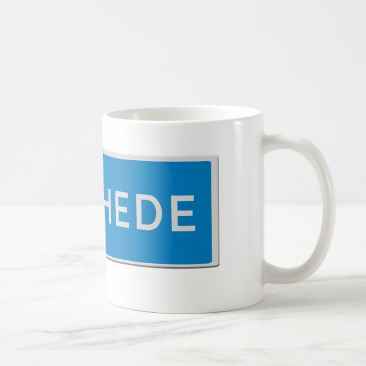 Verkehrsschild Enschede Kaffeetasse (Rechts)