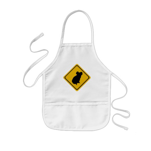 Verkehrsschild Koala Kinderschürze (Vorne)
