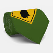 Verkehrsschild Koala Krawatte (Gerollt)