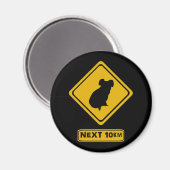 Verkehrsschild Koala Magnet (Vorderseite/Rückseite)