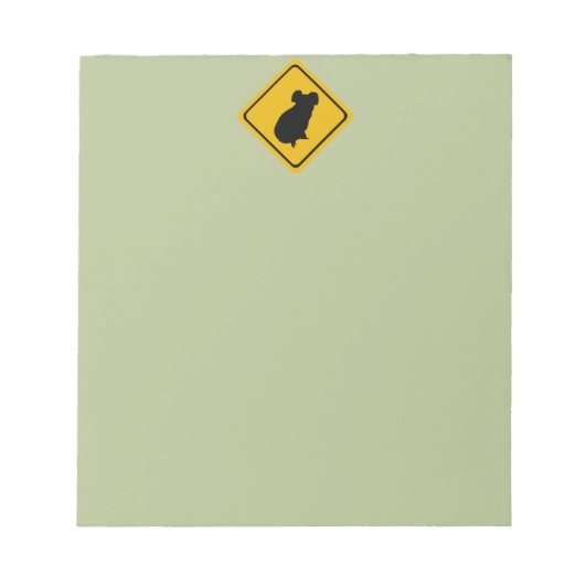 Verkehrsschild Koala Notizblock (Vorderseite)