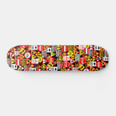 Verkehrsschilder Skateboard (Horizontal)
