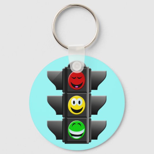 VERKEHRSSIGNAL SCHLÜSSELANHÄNGER (Vorderseite)