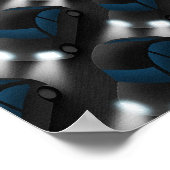 Verkehrsstau Poster (Ecke)