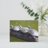 Verkehrsstau Postkarte (Stehend Vorderseite)