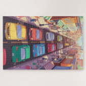 Verkehrsstau-Puzzle Puzzle (Horizontal)