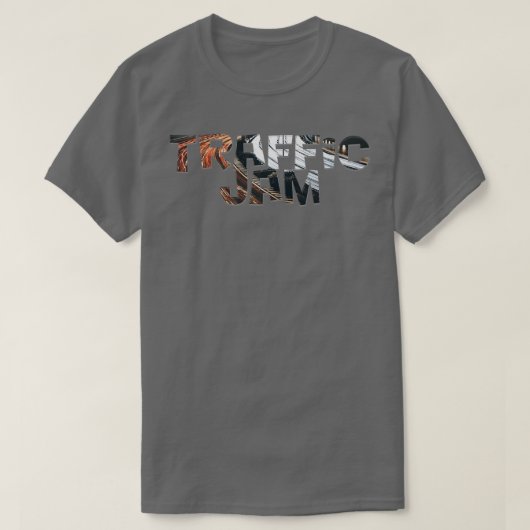 Verkehrsstau T-Shirt (Design vorne)