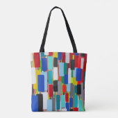 Verkehrsstau Tote Bag Tasche (Rückseite)