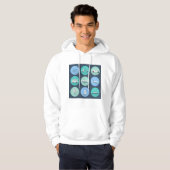 Verkehrssymbole Fahrzeuge Hoodie (Vorne ganz)