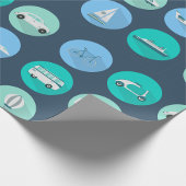 Verkehrssymbole Geschenkpapier
