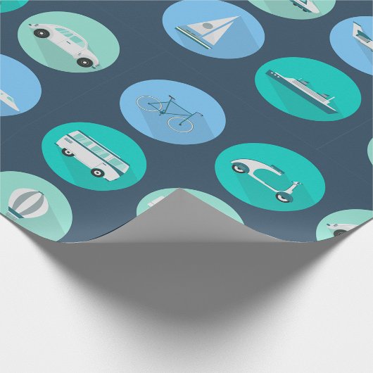 Verkehrssymbole Geschenkpapier