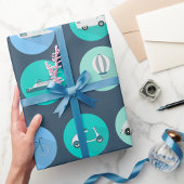 Verkehrssymbole Geschenkpapier