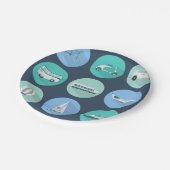 Verkehrssymbole Papier Teller (Schrägansicht)