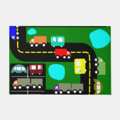 Verkehrstür Fußmatte (Vorderseite)