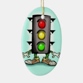 Verkehrsvergnügen Keramikornament (Rechts)