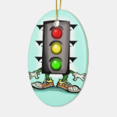 Verkehrsvergnügen Keramikornament (Links)