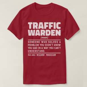 Verkehrswarden Noun Traffic Management Specialist T-Shirt