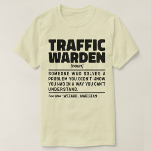Verkehrswarden Noun Traffic Management Specialist T-Shirt
