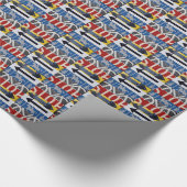 Verkehrszeichen Geschenkpapier (Ecke)