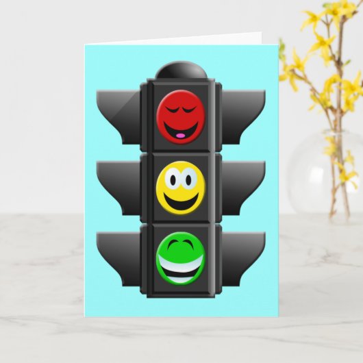 VERKEHRSZEICHEN KARTE (Gelbe Blume)