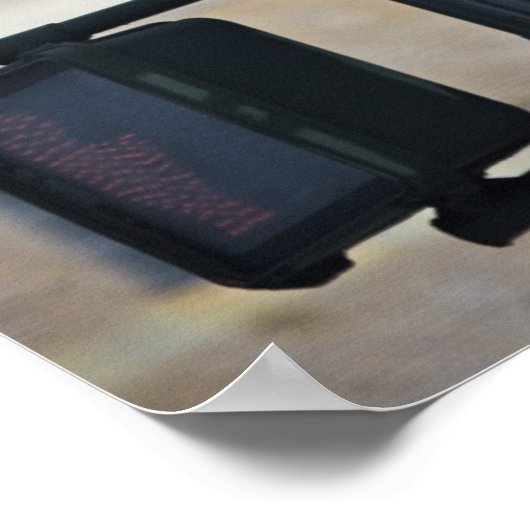 Verkehrszeichen Poster (Ecke)