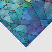 Verkettete Glass-Regenbogen-Dekoupage Seidenpapier (Ausschnitt)