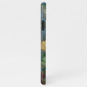 Verkettete Glassonne, Wolken und Ocean Design iPhone Hülle (Rechte Seite)