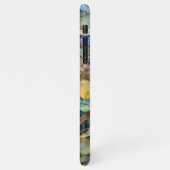 Verkettete Glassonne, Wolken und Ocean Design iPhone Hülle (Linke Seite)