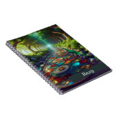 verkettetes Glas-Road-Notebook Notizblock (Rechte Seite)