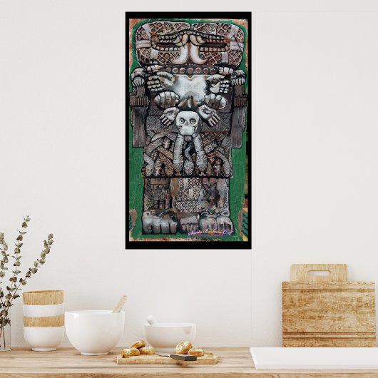 Verkettung, Erdgöttin Poster (Küche)