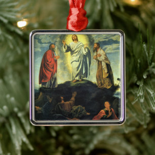 Verklärung Christi von Giovanni Girolamo Savoldo Ornament Aus Metall