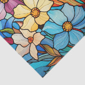 Verklebter Glaseffekt Entkundung Seidenpapier (Ausschnitt)