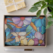 Verklebter Glaseffekt Entkundung Seidenpapier (Geschenk)