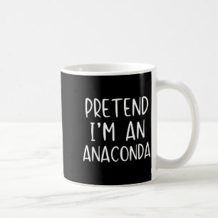 Verkleide dich als Anakonda-Kostüm Halloween Einfa Kaffeetasse