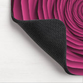 Verkleidete Kabel in rosa Mousepad (Ecke)