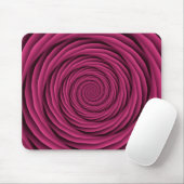 Verkleidete Kabel in rosa Mousepad (Mit Mouse)