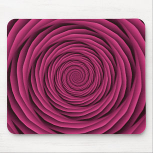 Verkleidete Kabel in rosa Mousepad