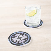 verkleidetes Hartglas Getränkeuntersetzer (Seite)