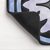 verkleidetes Hartglas Mousepad (Ecke)