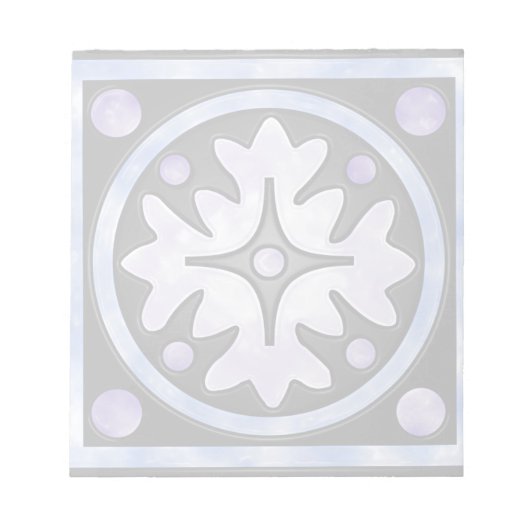 verkleidetes Hartglas Notizblock (Vorderseite)