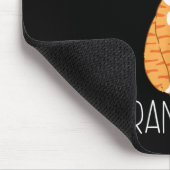 Verkleidung als orange Katze Halloween Kostüm Fami Mousepad (Ecke)