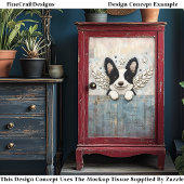 Verkleidung der Grenze CL3 Decoupage Seidenpapier